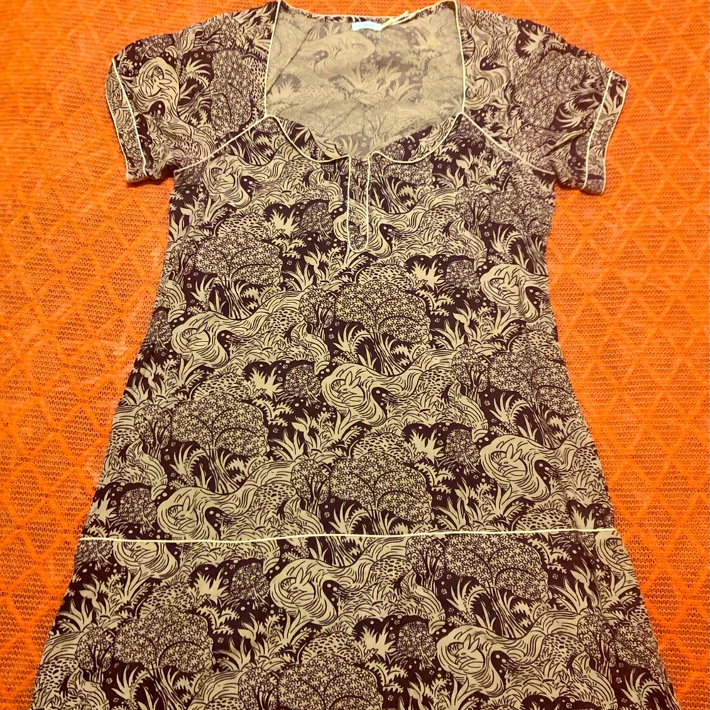 Vintage Look A-Line Mini Dress
